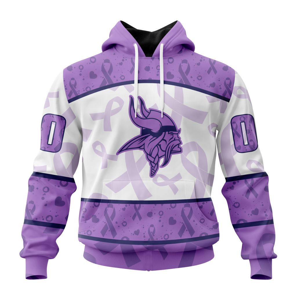 NFL Minnesota Vikings Special Lavender – Fight Cancer ST2201
