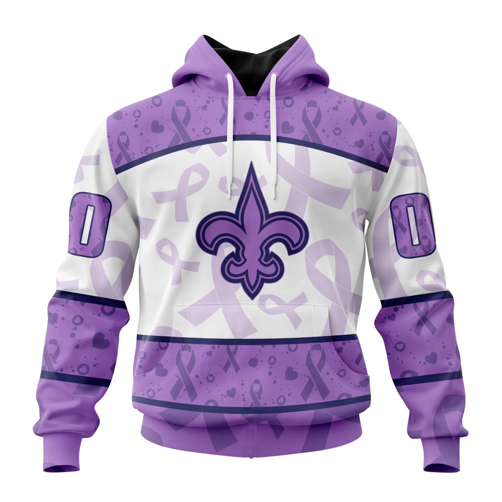 NFL New Orleans Saints Special Lavender – Fight Cancer ST2201