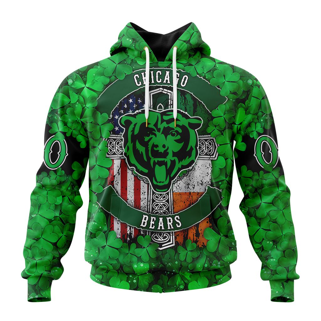 NFL Chicago Bears Special Design For St. Patrick’s Day ST2403