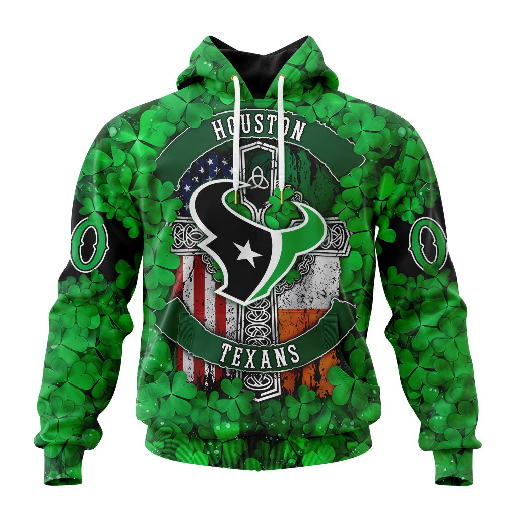 NFL Houston Texans Special Design For St. Patrick’s Day ST2403