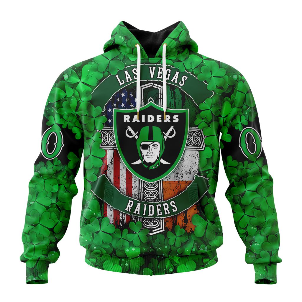 NFL Las Vegas Raiders Special Design For St. Patrick’s Day ST2403
