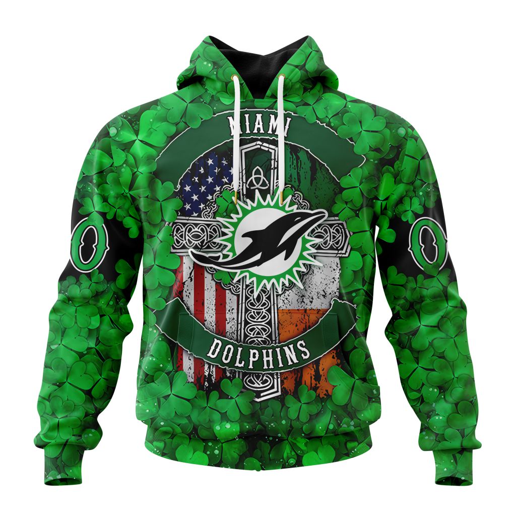 NFL Miami Dolphins Special Design For St. Patrick’s Day ST2403