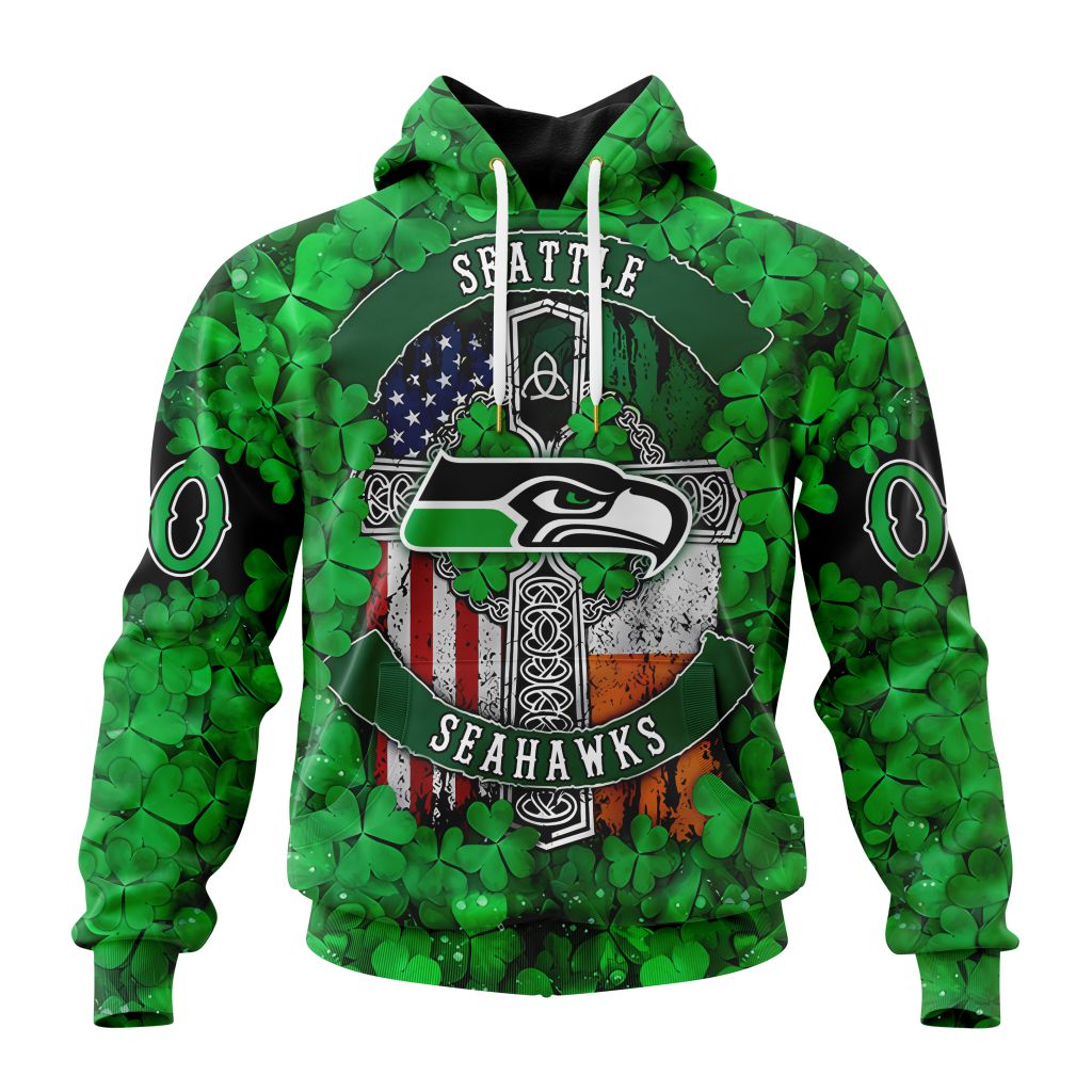 NFL Seattle Seahawks Special Design For St. Patrick’s Day ST2403