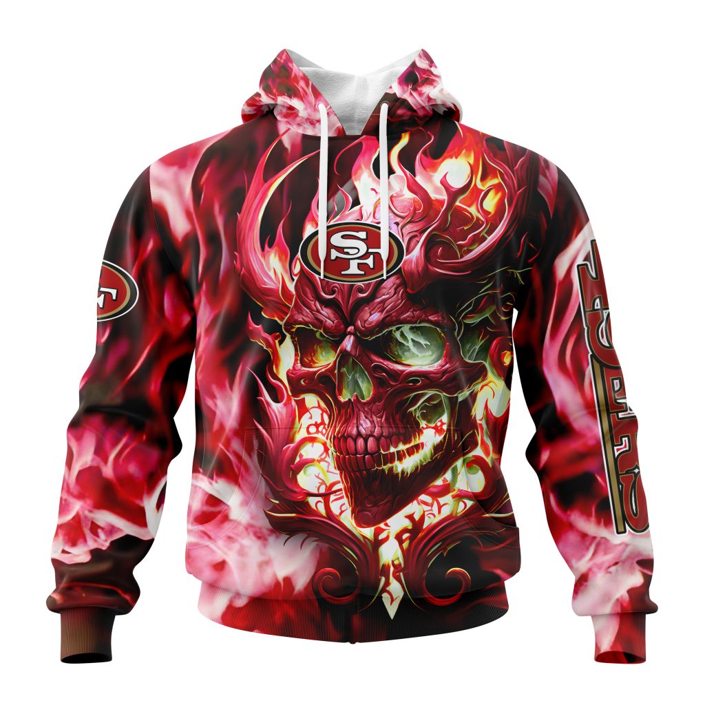 NFL San Francisco 49ers Special Skull Art Design ST2406